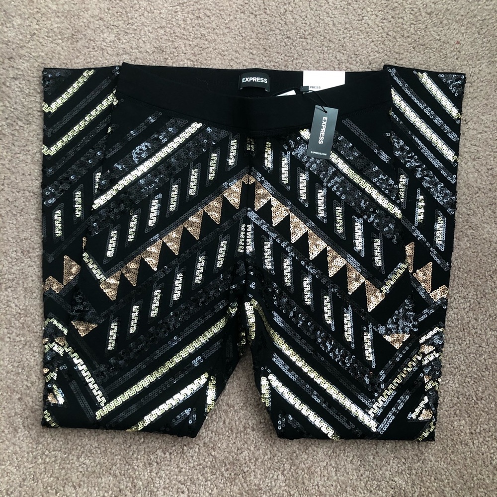 Express sequin leggings